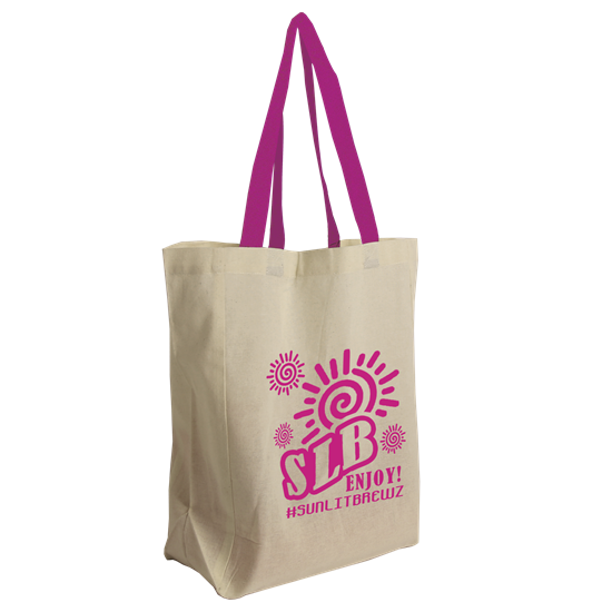 B1014CT - The Brunch Tote - Cotton Grocery Tote